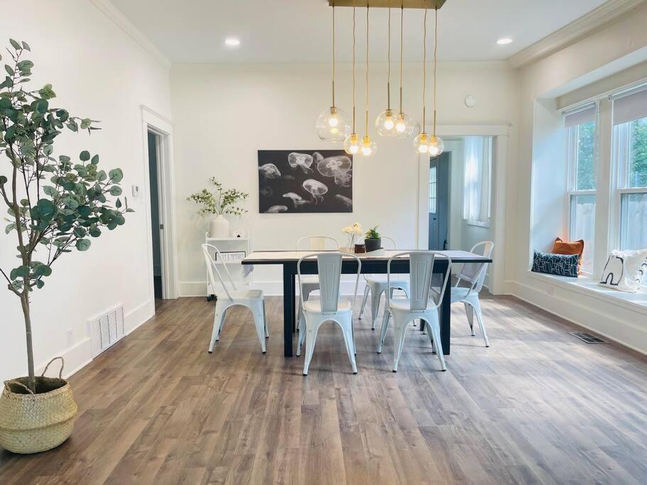 Chic Crosstown With Large Fenced Backyard